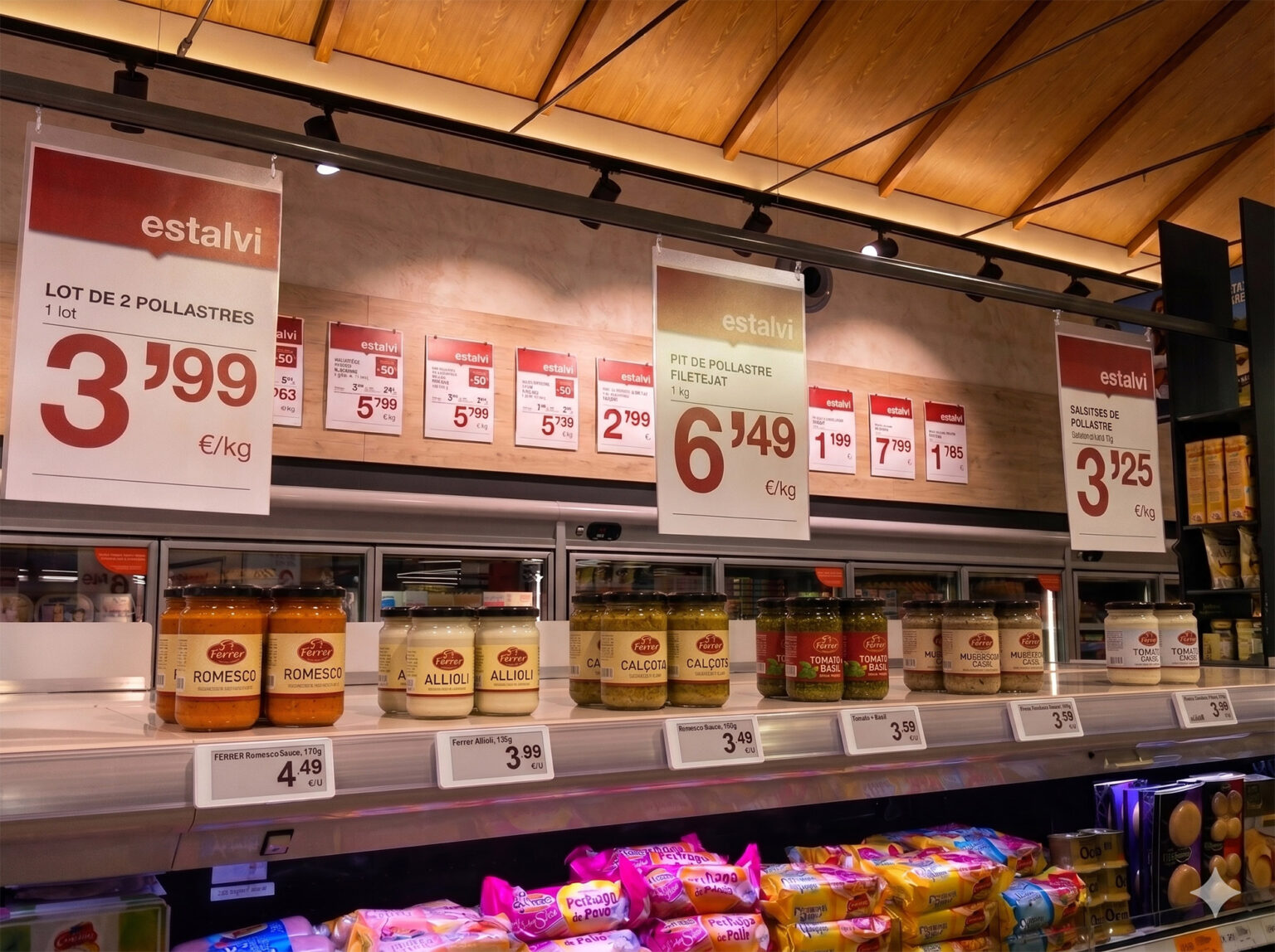 Bon preu d-retail cartelleria